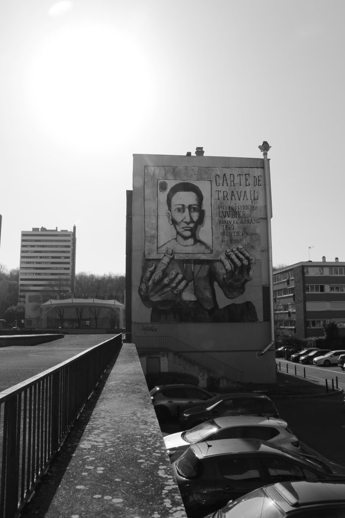 poster noir et blanc